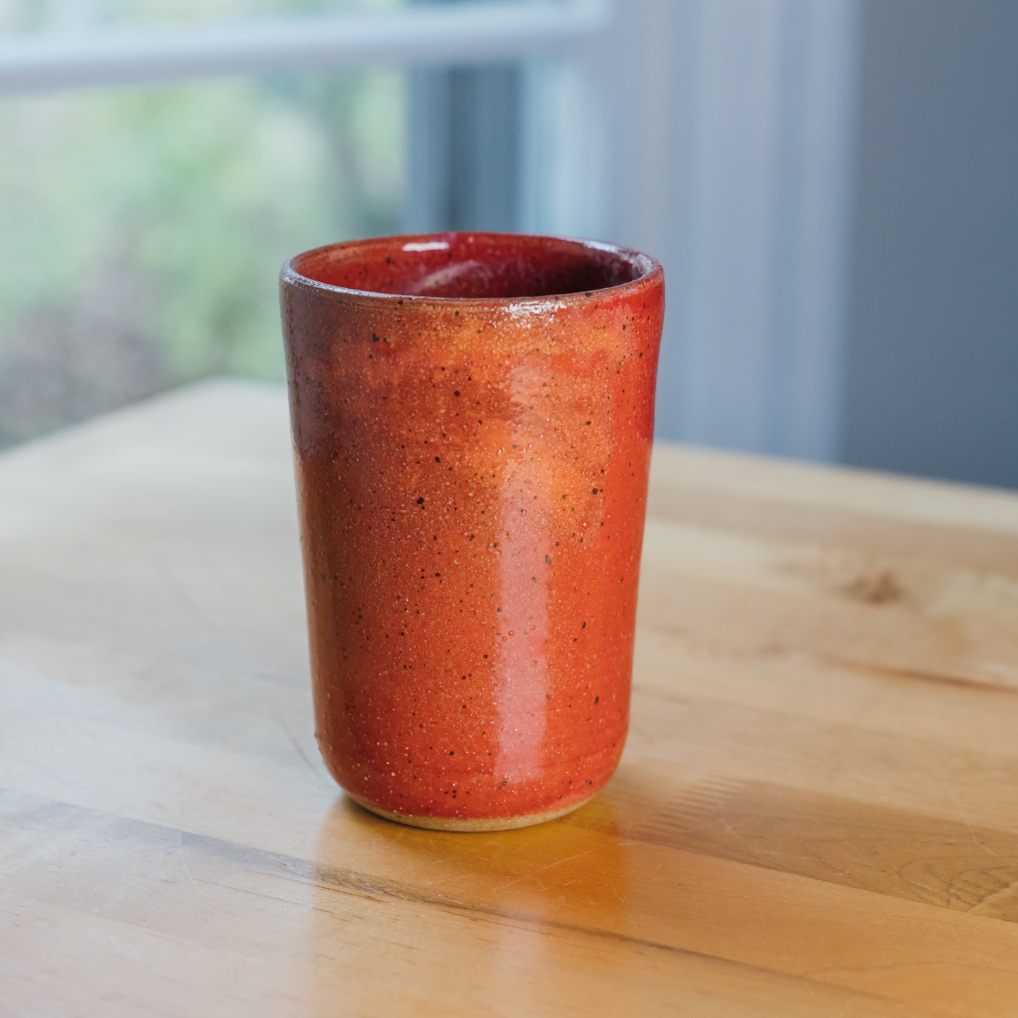 Red Shimmer Tumblers (Pair)