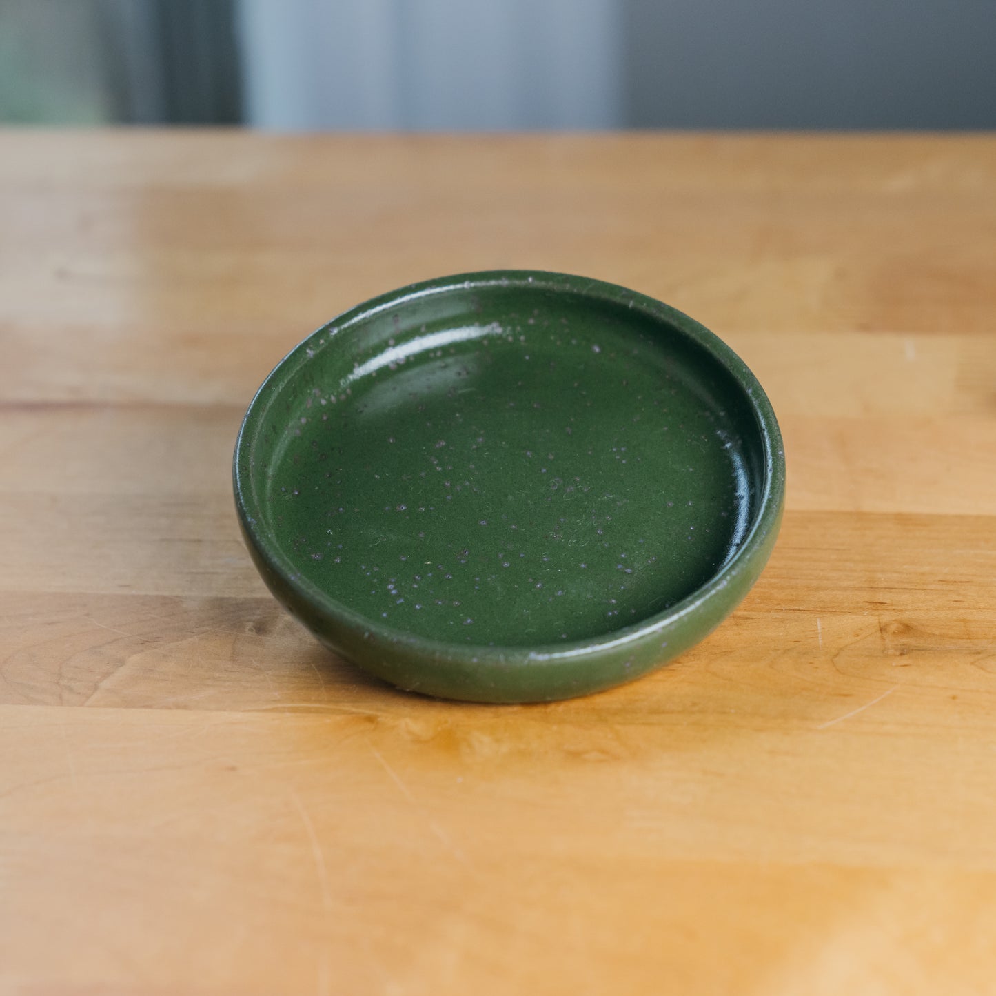 Forest Green Trinket Dishes
